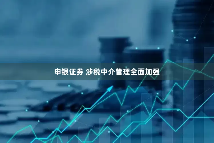 申银证券 涉税中介管理全面加强