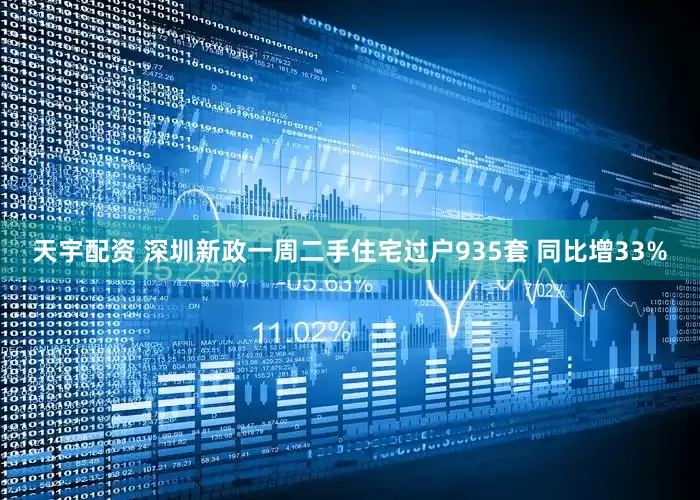 天宇配资 深圳新政一周二手住宅过户935套 同比增33%